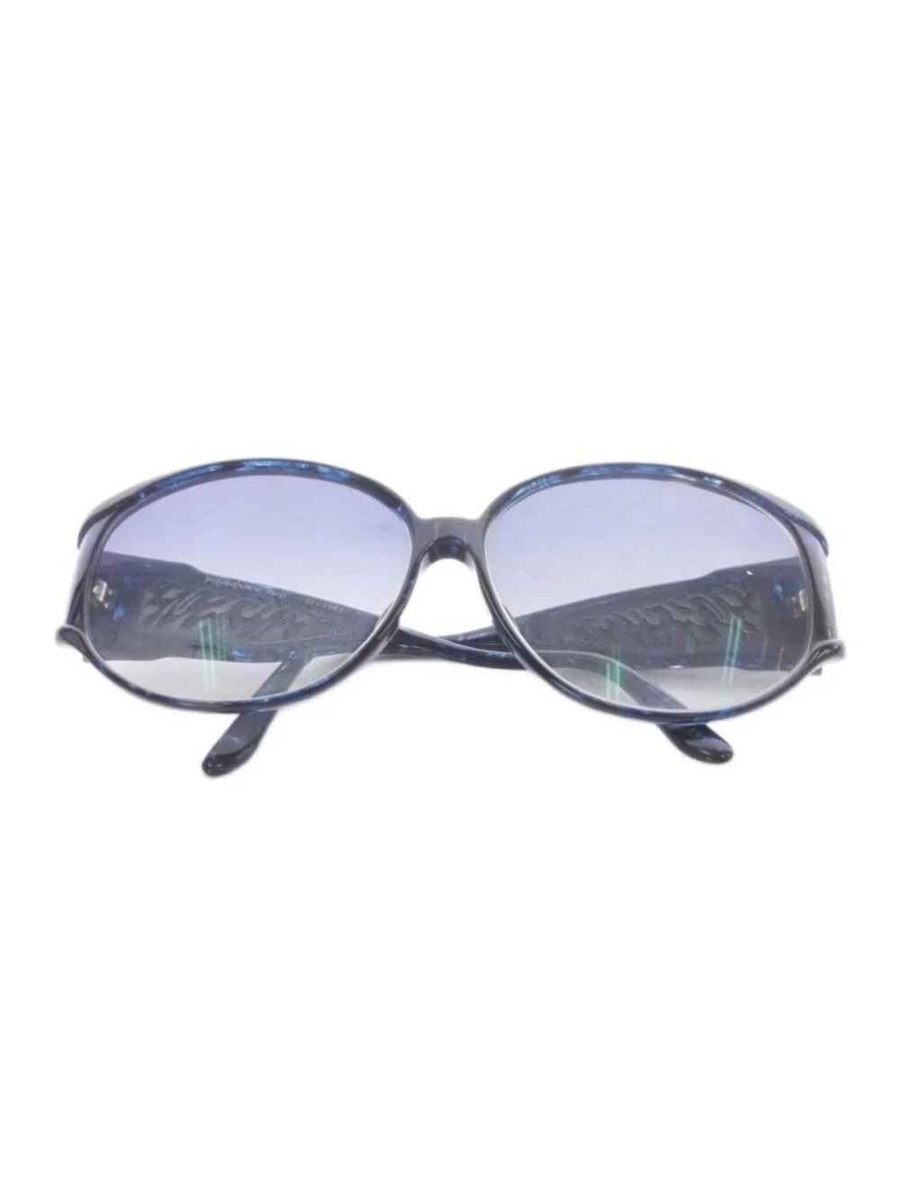 Saint Laurent Sunglasses Gradient Navy Eyewear